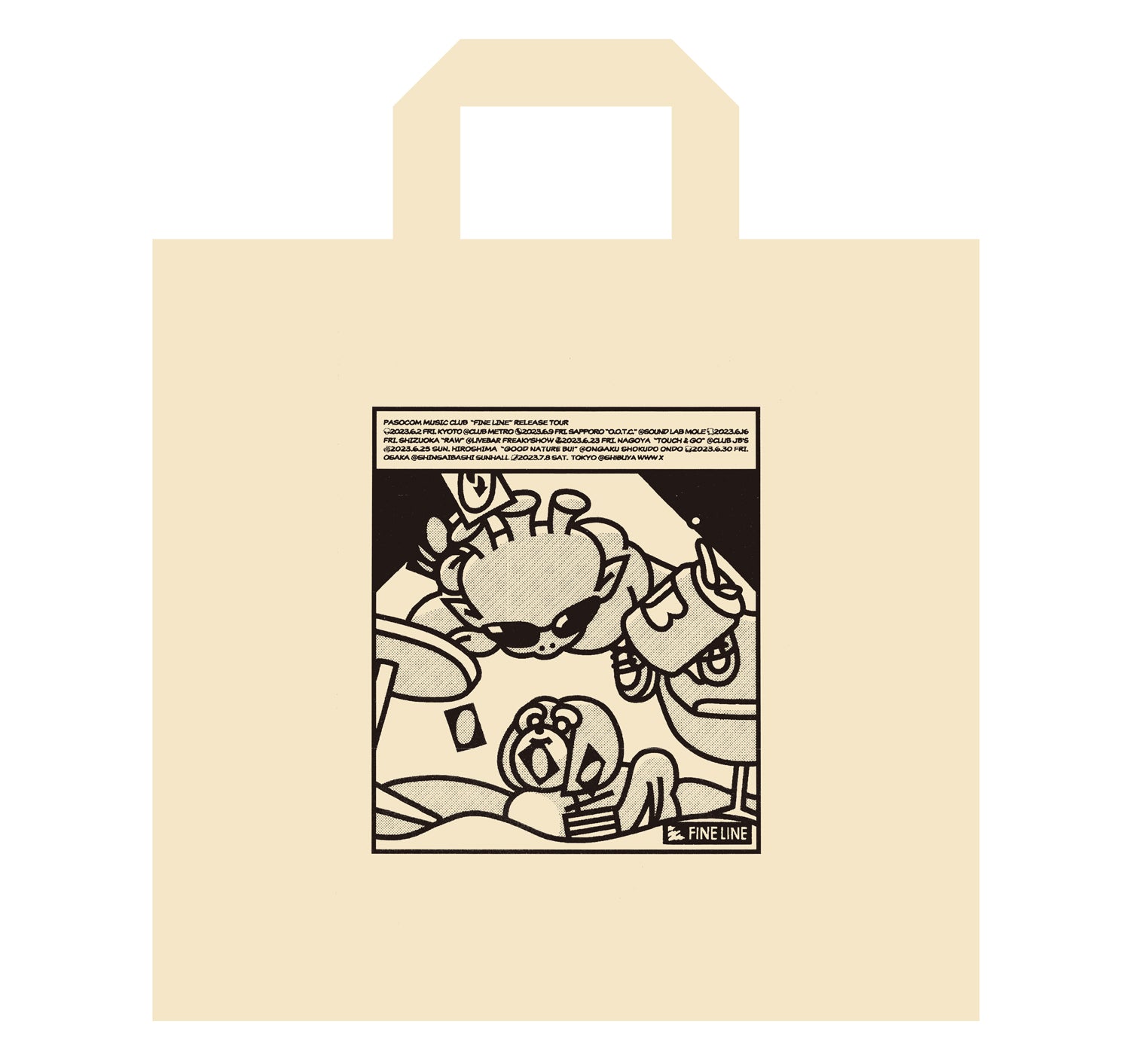 FINE LINE Tour Bag HATIHATI PRODUCTS