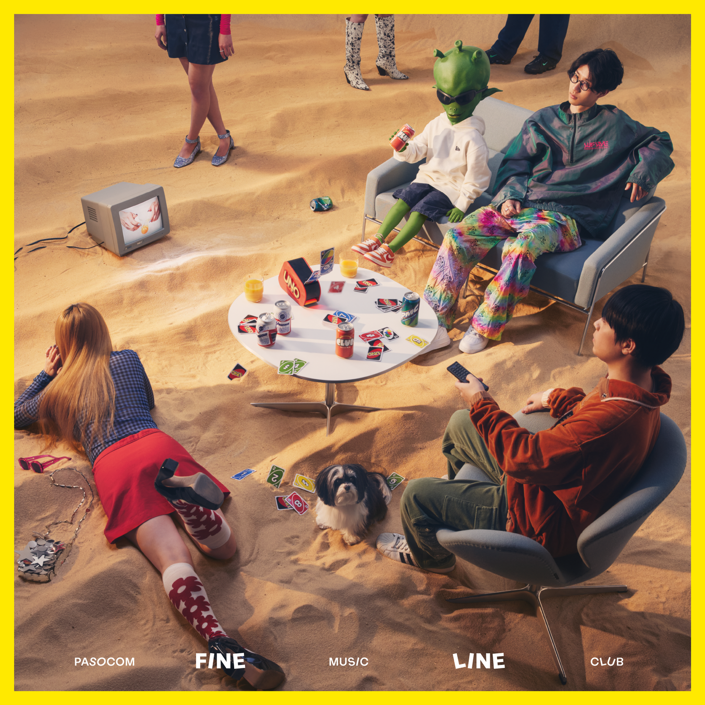 パソコン音楽クラブ "FINE LINE" Vinyl LP(MP3付き)