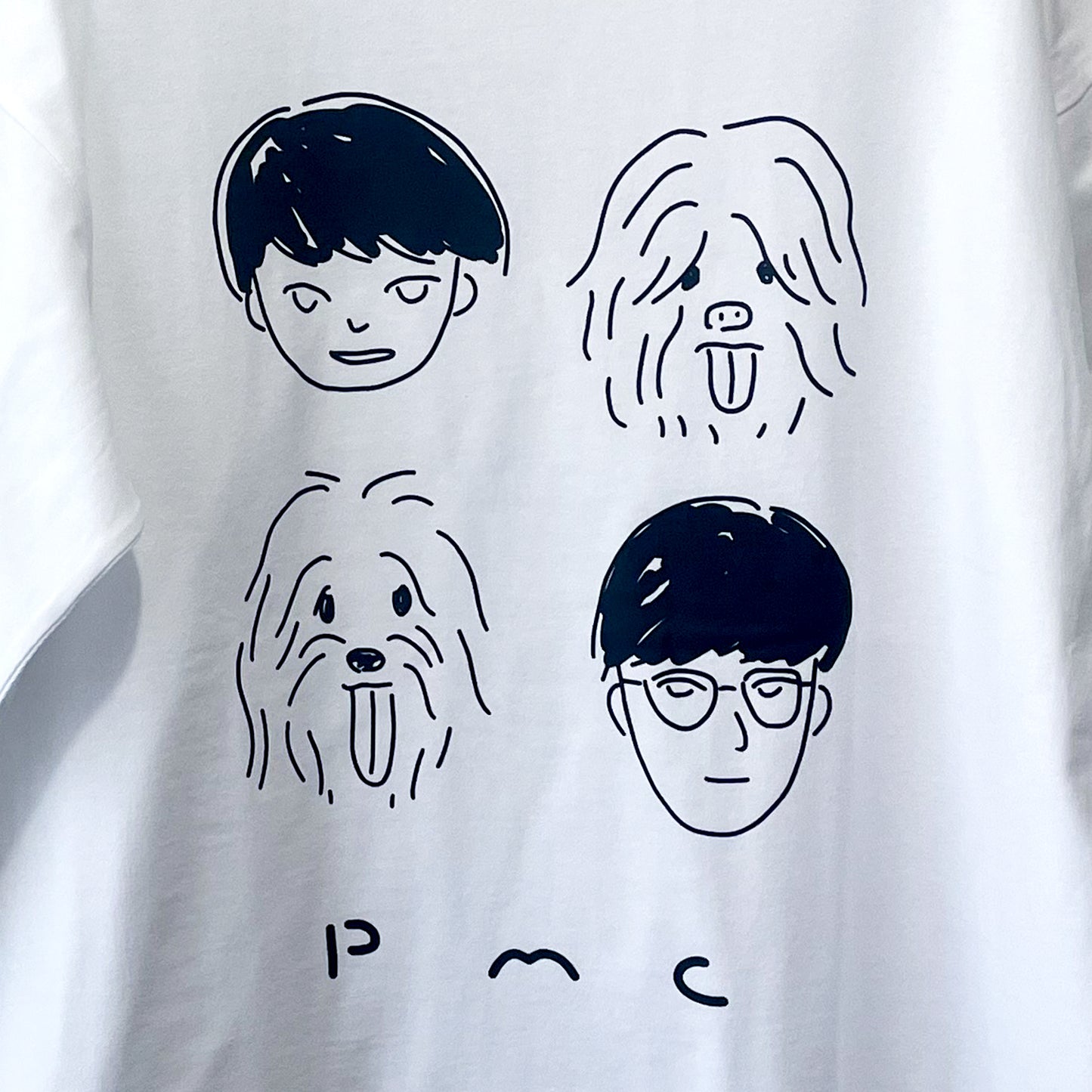 Portrait Oversize T-shirt Designed by RAN TONDABAYASHI