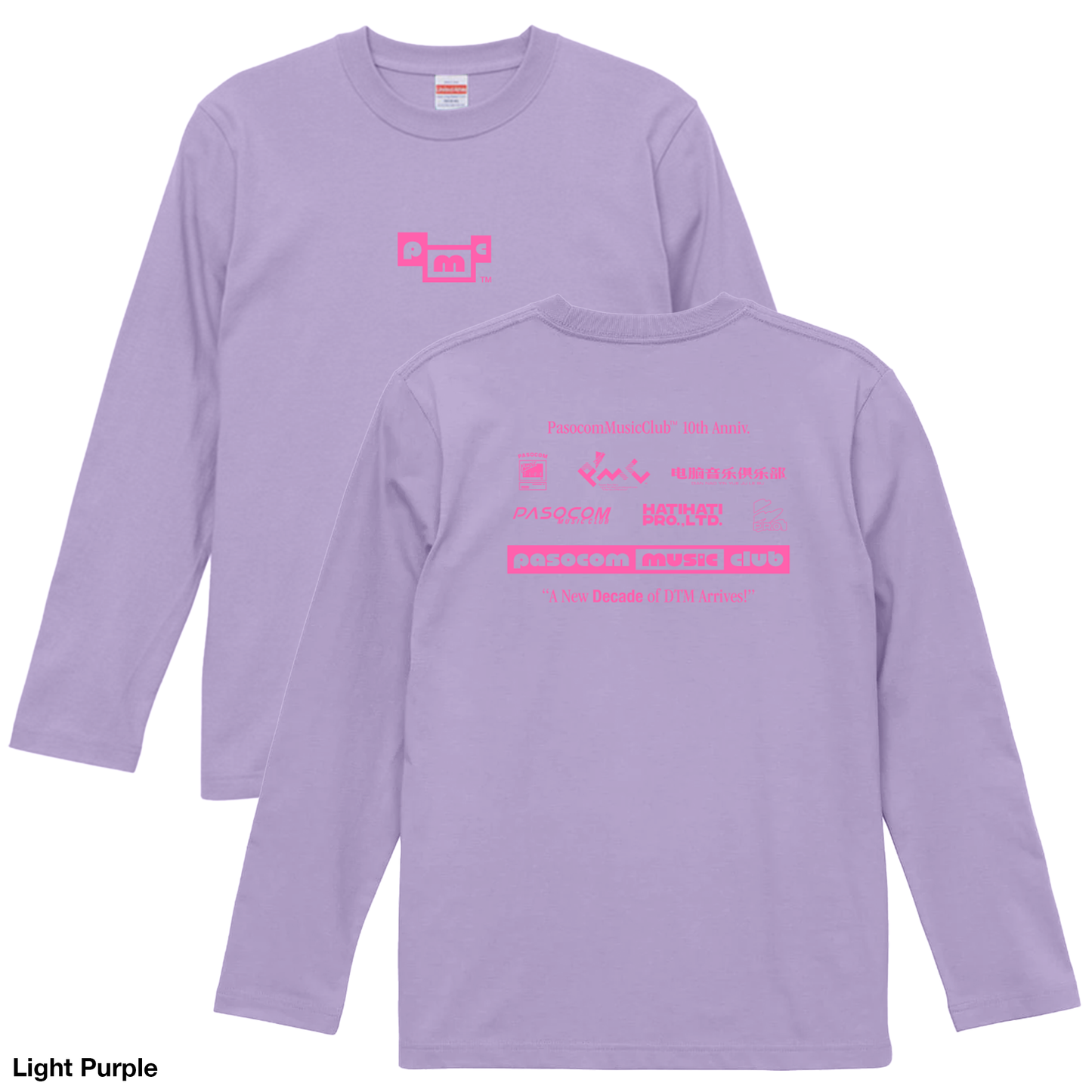 PMC 10th Logo Archive Long Sleeve T-SHIRT
